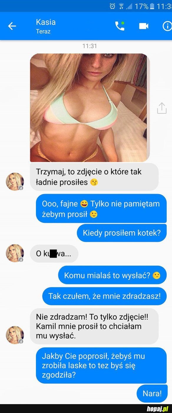 ZDJĘCIE O KTÓRE PROSIŁEŚ