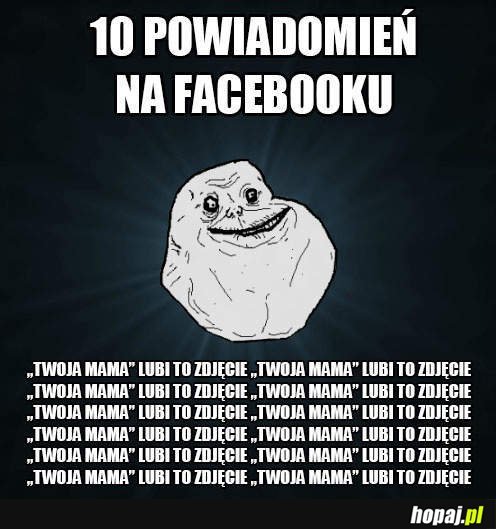 10 powiadomień na facebooku