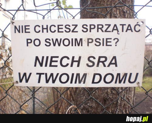 Nie chcesz sprzątać?