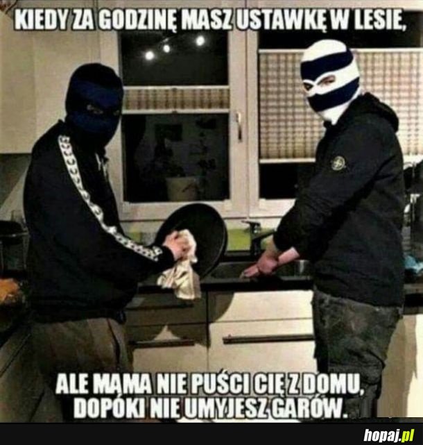 Mame mogę już iść