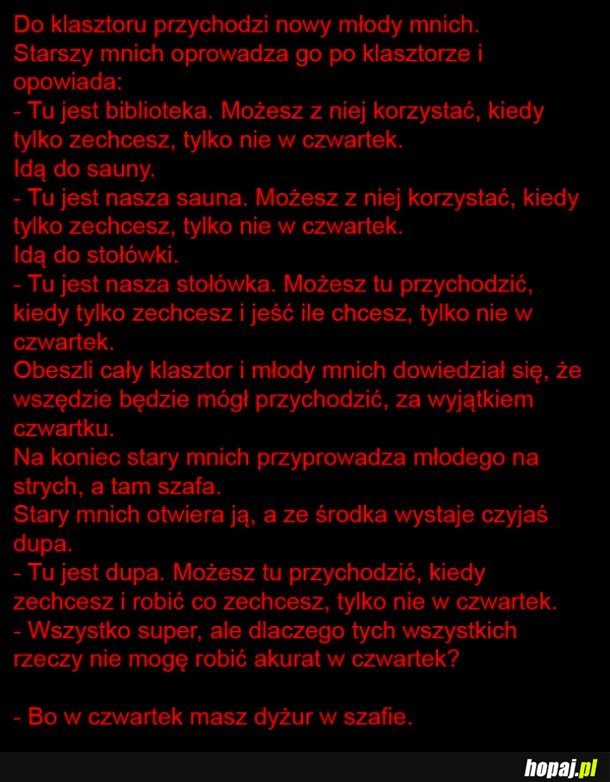 Nowy młody mnich