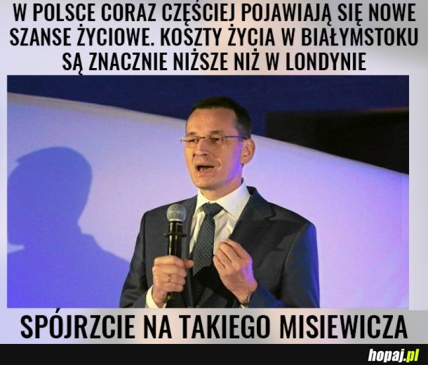 MORAWIECKI NA SPOTKANIU ZE STUDENTAMI W LONDYNIE