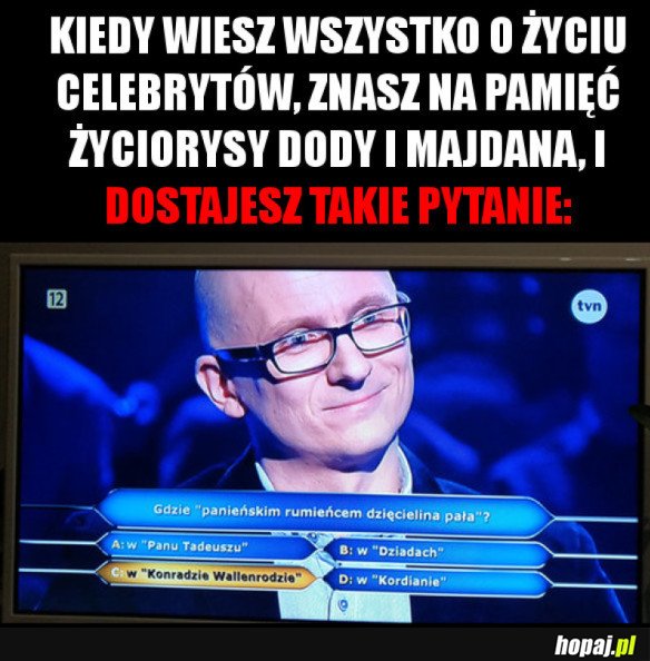 NIE TEGO SIĘ SPODZIEWAŁ