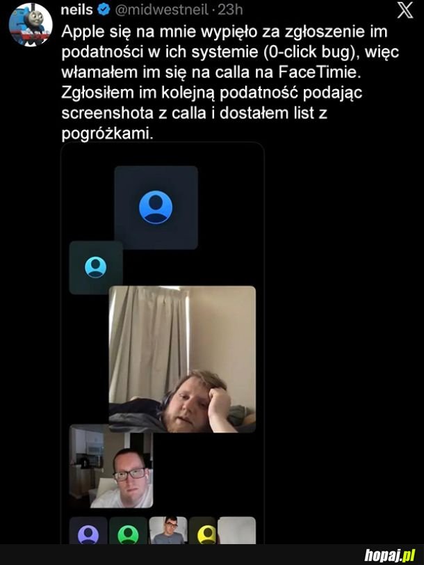 Mogliby chociaż naprawić buga