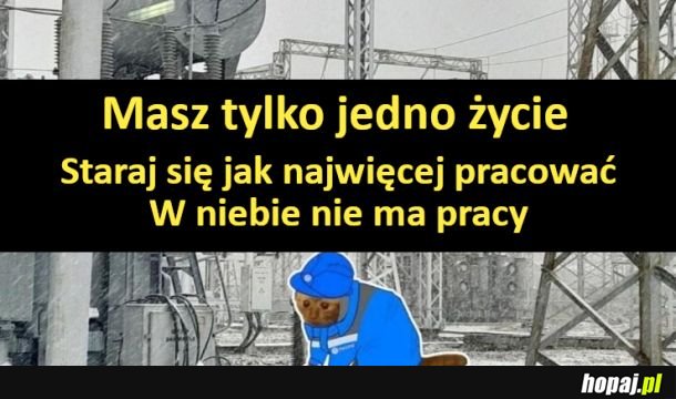 Masz tylko jedno życie