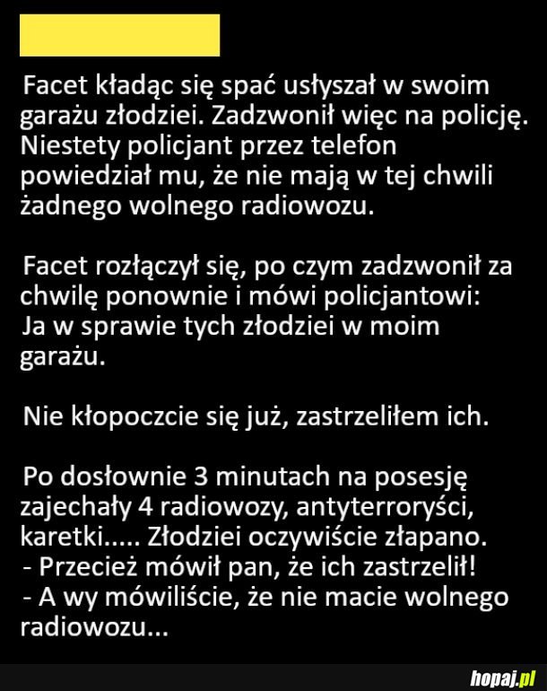 Czasem trzeba sposobem