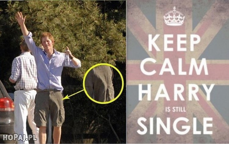 Keep Calm Harry is still single!