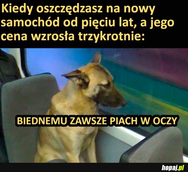 Piach w oczy