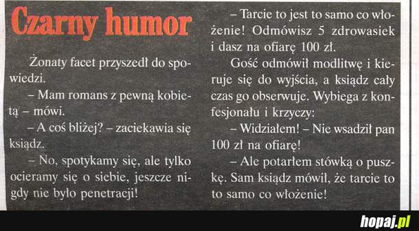 czarny humor