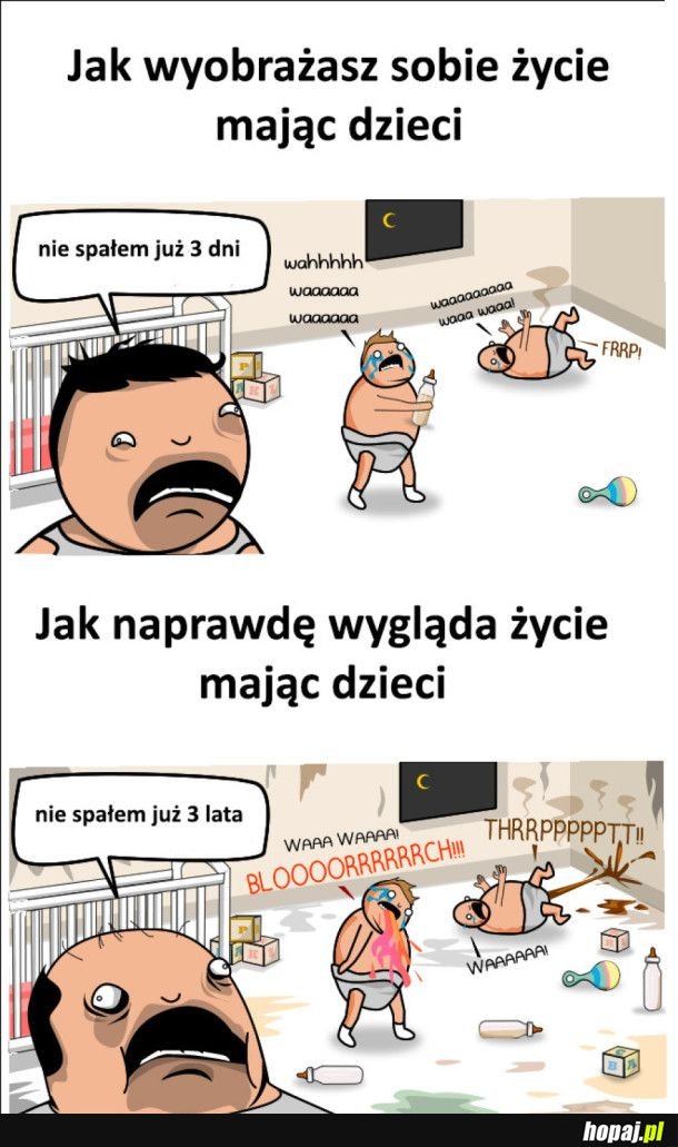 Jak wygląda życie, kiedy urodzą ci się dzieci