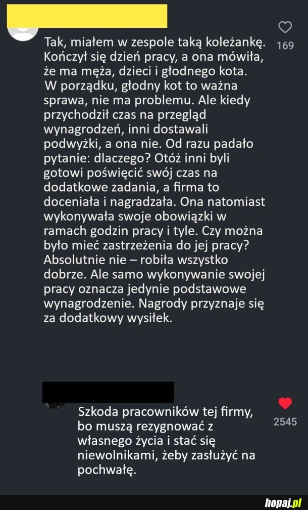 Żal pracowników tej firmy