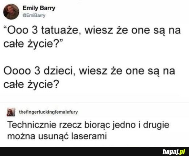 TATUAŻE I DZIECI