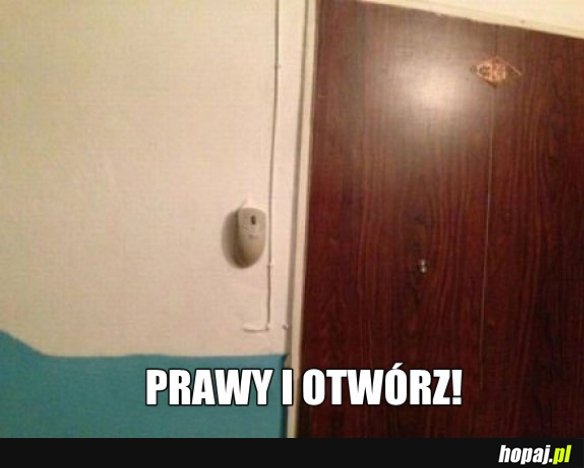 Prawy i otwórz