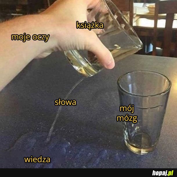 Za każdym razem kiedy się uczę