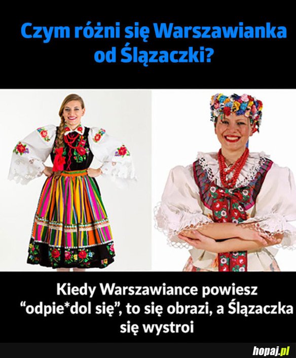 CZYM SIĘ RÓŻNI WARSZAWIANKA OD ŚLĄZACZKI