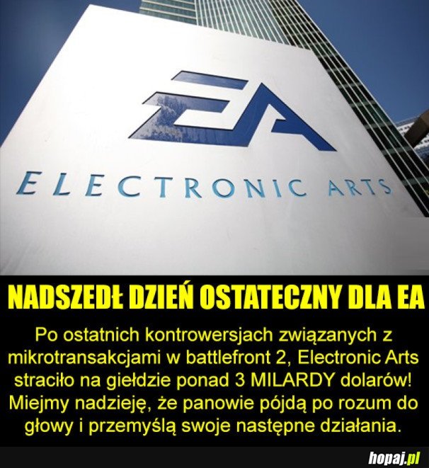 CZARNE CHMURY NAD ELECTRONIC ARTS