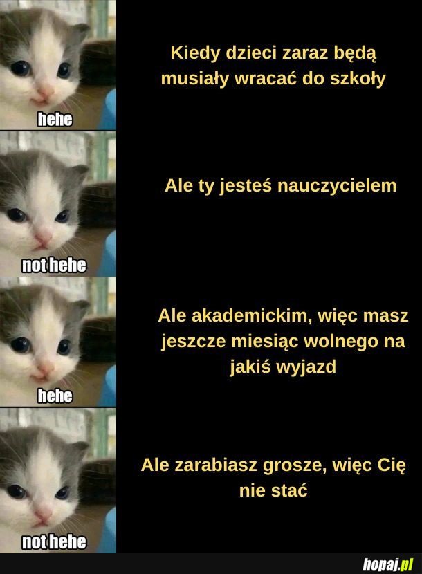 Wakacje.