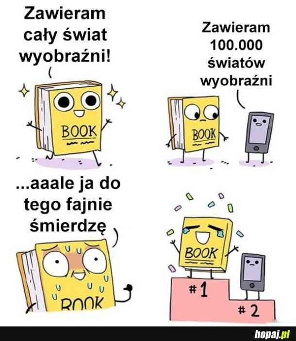 Książki są super