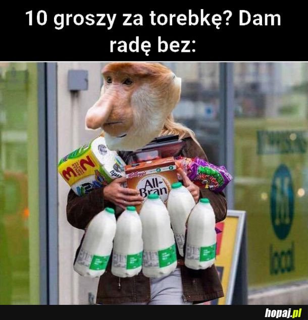 10 groszy za torebkę