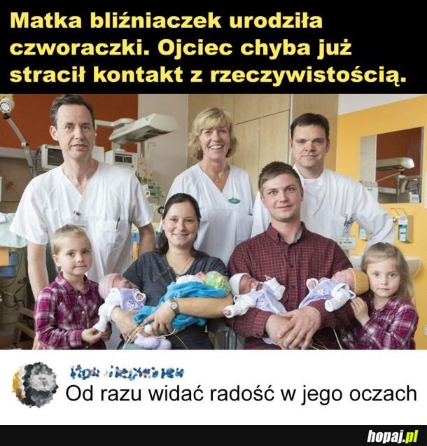 Przerażony ojciec