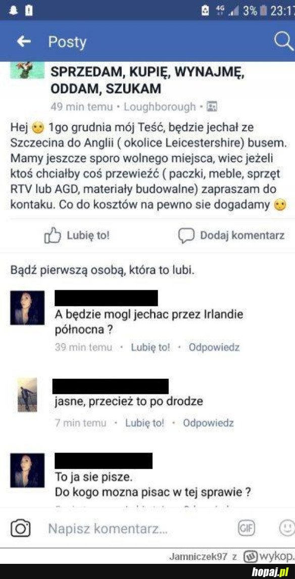 PANI KOCHANA, 5 ZŁ I DOJEDZIE GDZIE CHCESZ