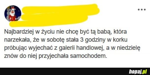 Nie chcę taka być.