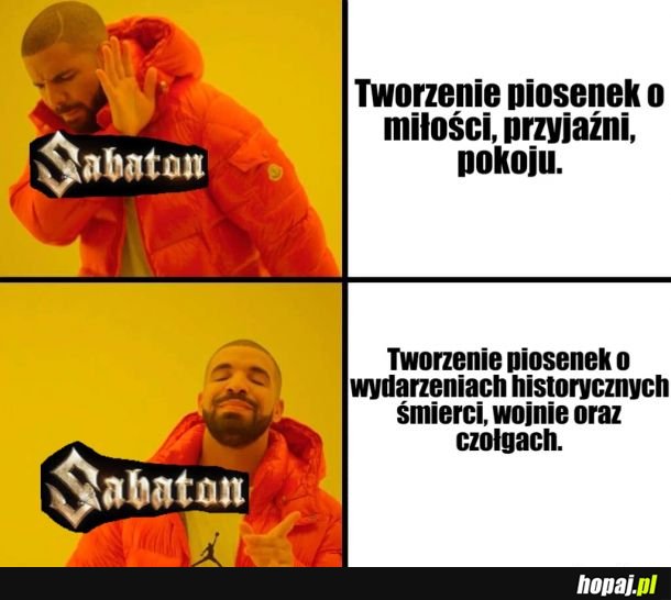 Za to lubię Sabaton.