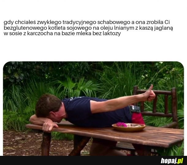 Facet musi zjeść
