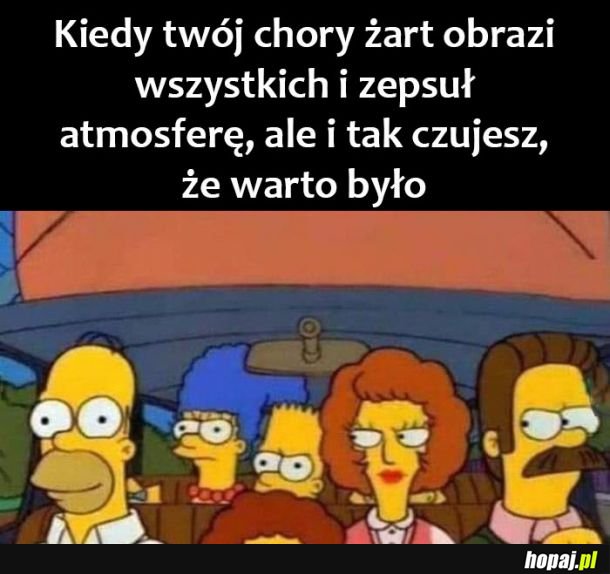 Chory żart