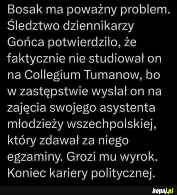 Nigdy nie pracował, nigdy nie studiował, ale jest ekspertem od wszystkiego xD