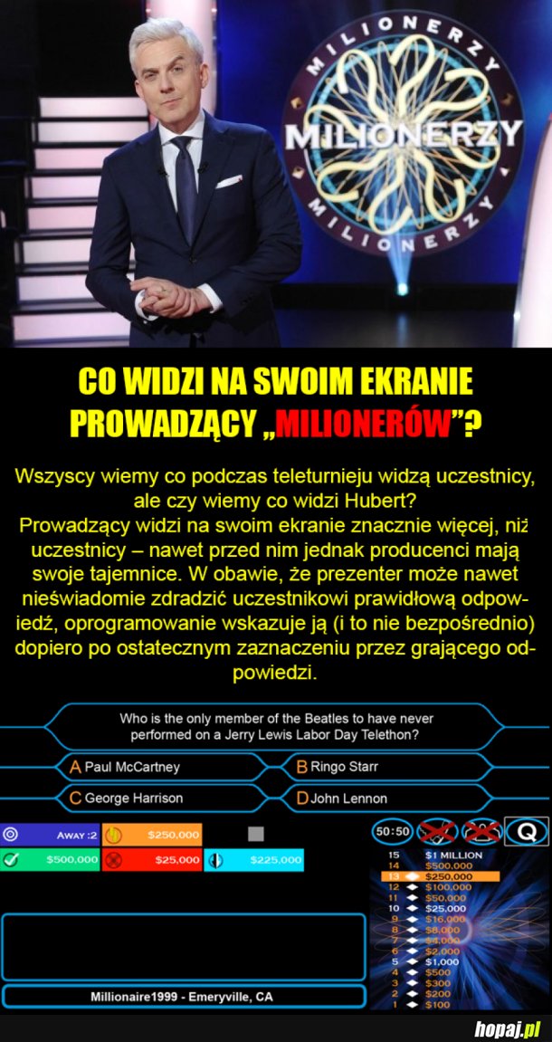 CO WIDZI PROWADZĄCY MILIONERÓW