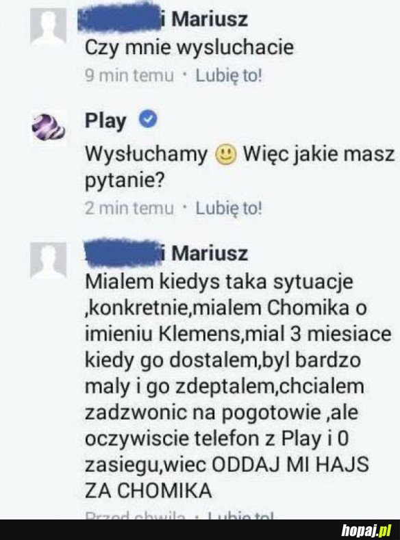 WYSŁUCHACIE MNIE?