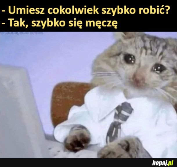 Oczywiście, że tak