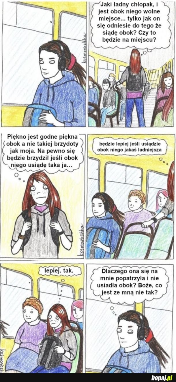 Brak pewności siebie