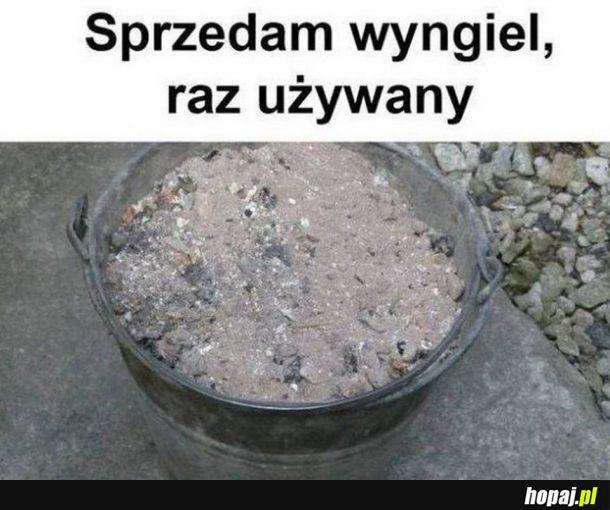  Sprzedam wyngiel 