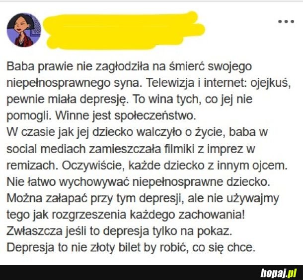 Depresja.