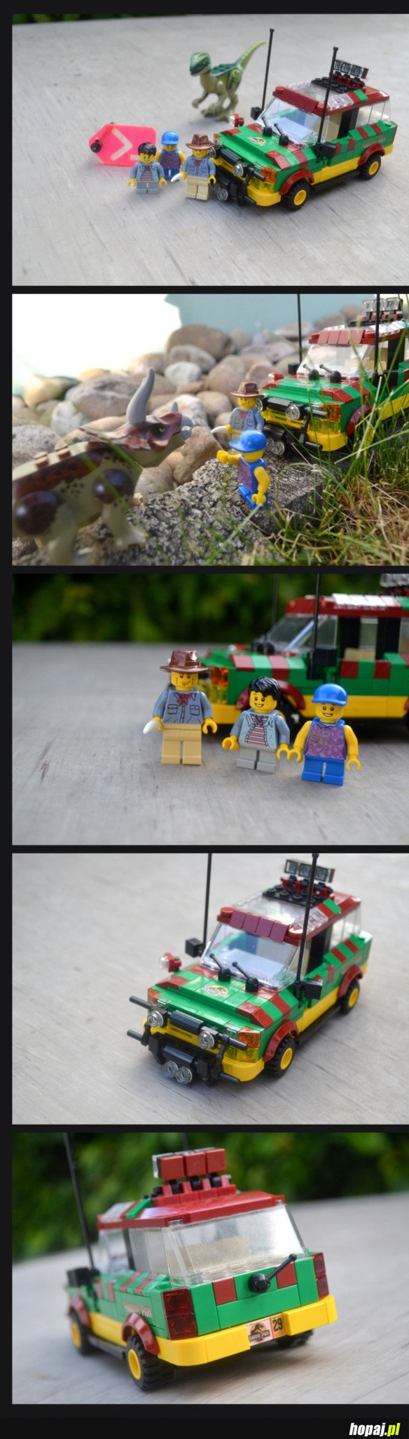 JURASSIC PARK WERSJA LEGO