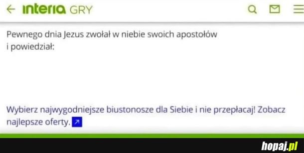 Takiej wersji nie znałem