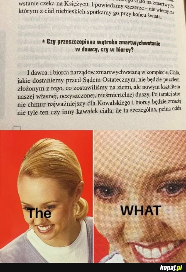 Gdzie zmartwychwstanie wątroba?