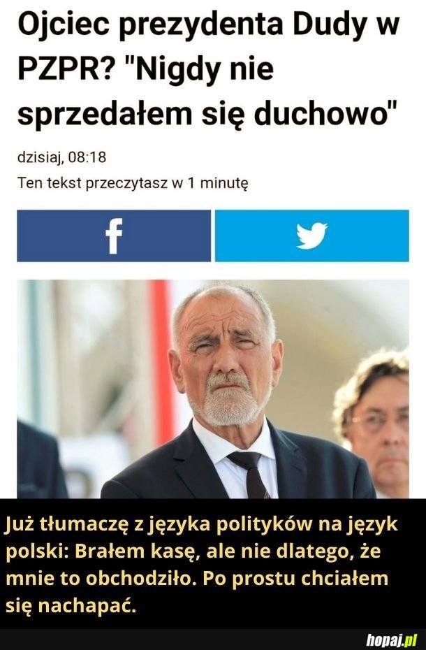 Ja bym się sprzedał duchowo, ale nikt nie chce kupić