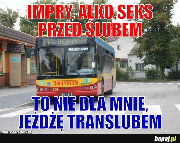 Impry, alko, skes przed ślubem