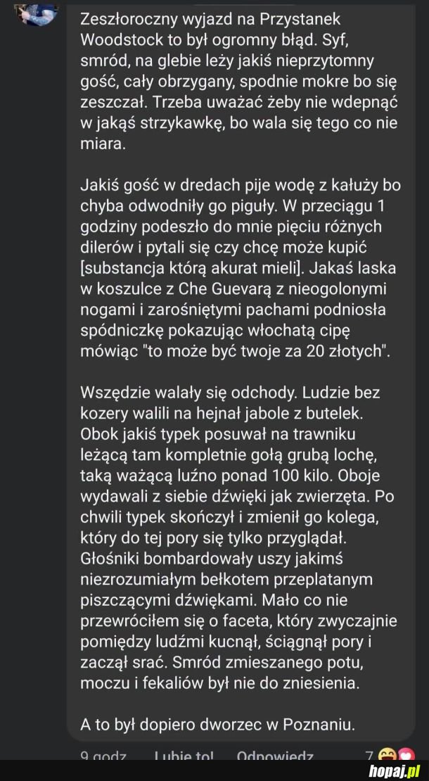 Nigdy nie byłem, ale to chyba dobrze...