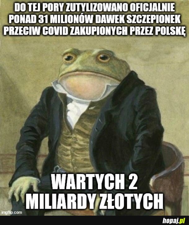 Mamy obecnie 25 milionów w magazynach i zamówiliśmy jeszcze kolejny milion