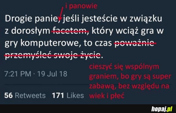 Taka prawda...