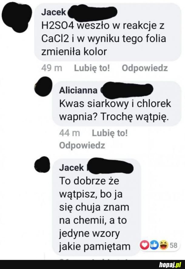 Przynajmniej dwa było na koniec