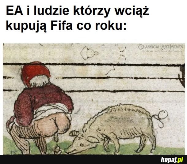 Osoby które kupują FIFA każdego roku, są powodem, dla którego EA nadal istnieje