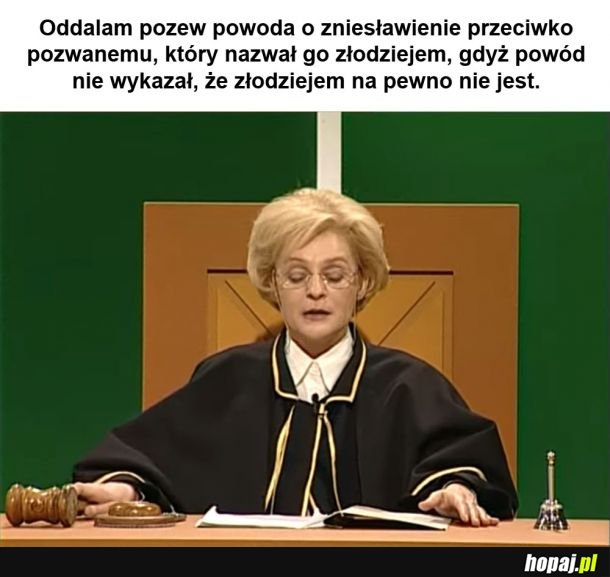 Nowe zasady orzecznictwa ;)