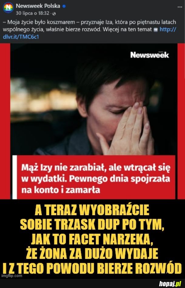 Na odwrót.
