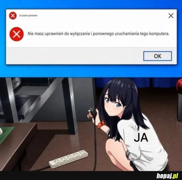 O nie