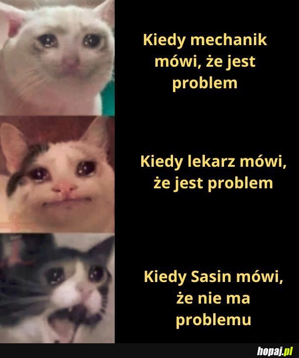 Mi tylko osiedlowy Sebix mówi, że jest problem